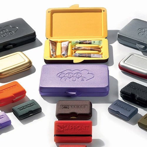 Etuis, valises, valisettes sur mesure moulées en mousse PE thermo comprimée et Lycra