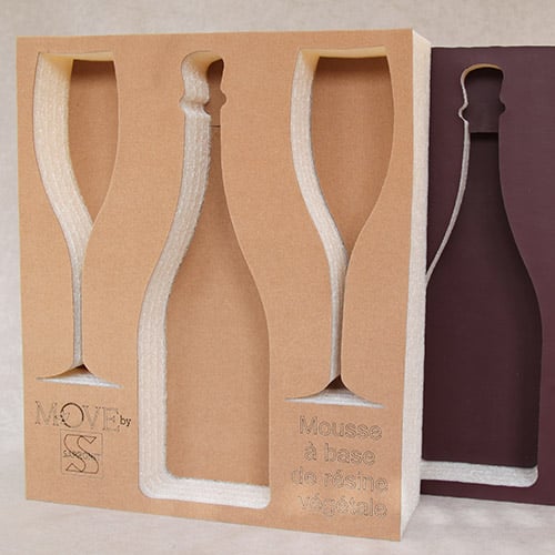 Calage mousse pour Set de Champagne